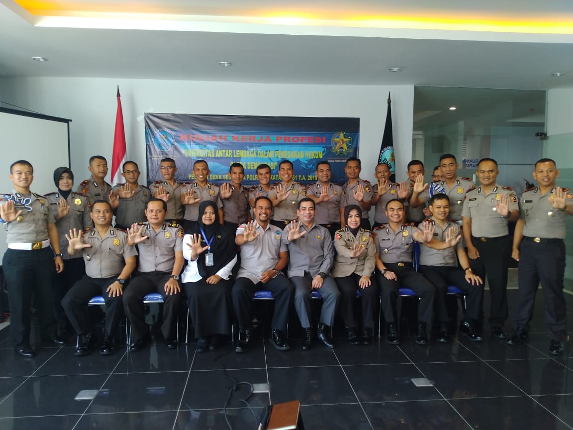 Kuliah Kerja Profesi (KKP) Sespimma Polri ke BNN Provinsi Jawa Barat