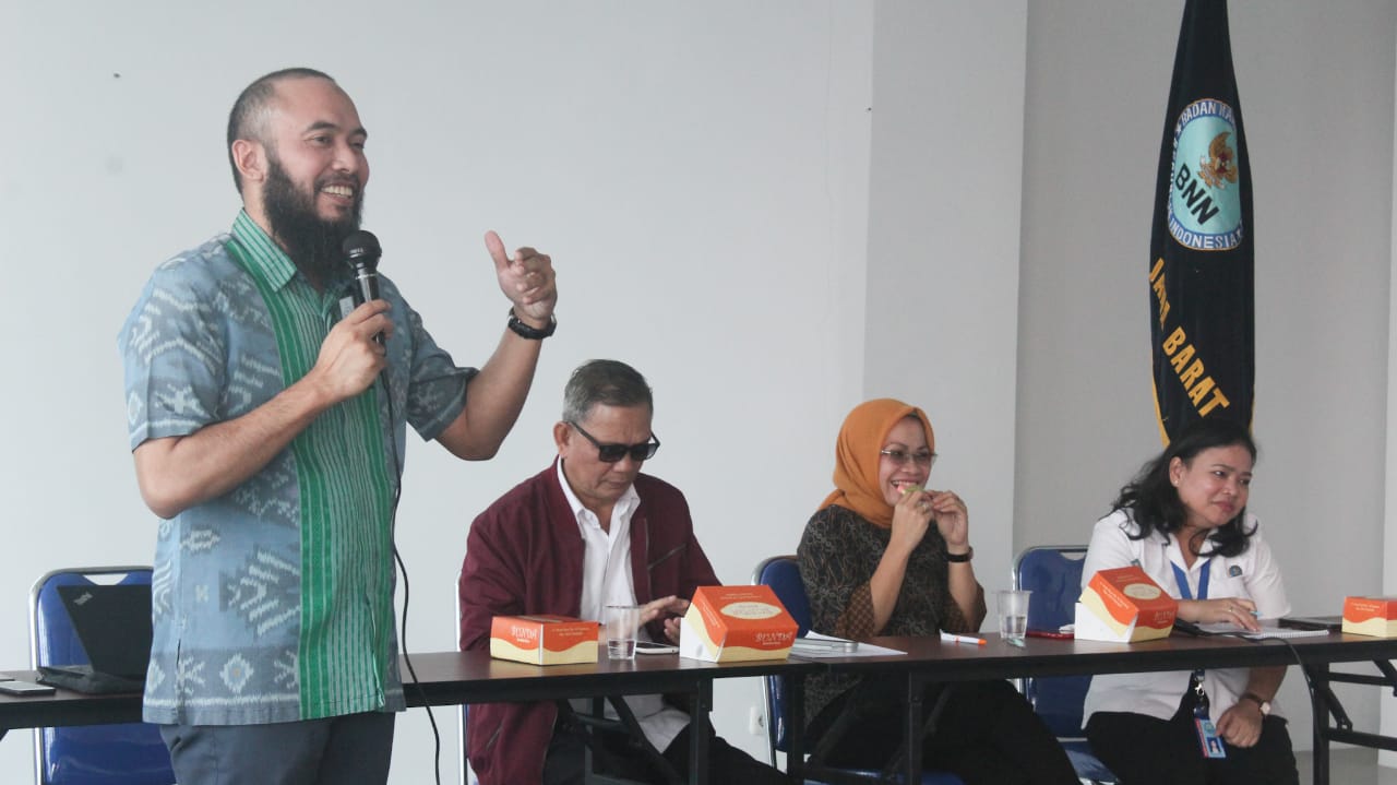 BNNP Jabar Mengadakan Workshop Model Intervensi Ketahanan Keluaga Anti Narkoba