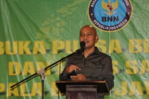 BUKA BERSAMA DAN LEPAS SAMBUT KEPALA BNN PROVINSI JAWA BARAT