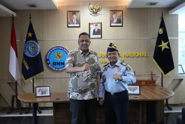 KADIVPAS KANWIL KEMENKUMHAM JAWA BARAT PERKUAT SINERGITAS DENGAN BNNP JAWA BARAT