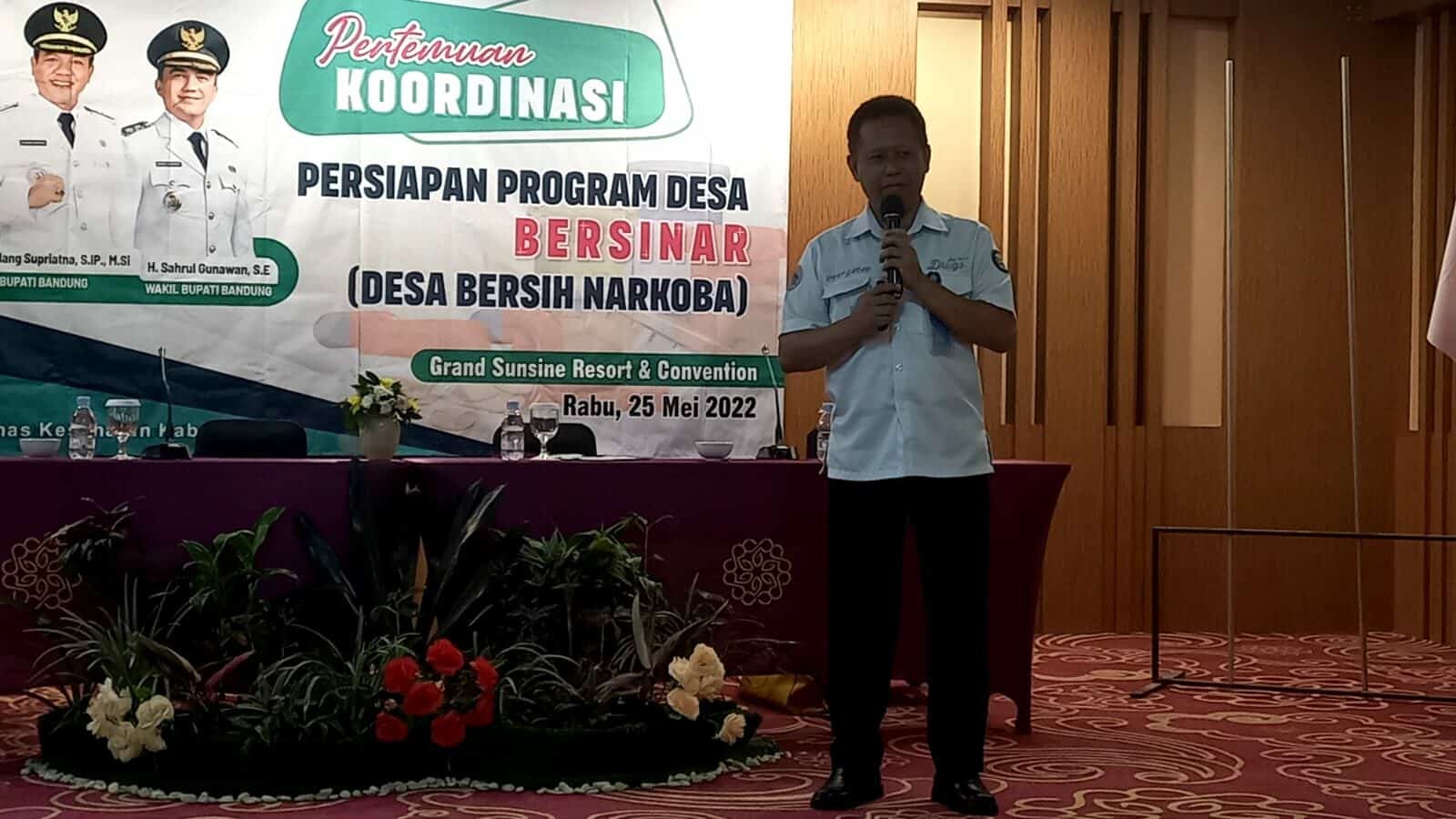 RAPAT KOORDINASI PERSIAPAN PROGRAM DESA BERSINAR DI KABUPATEN BANDUNG