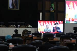 77 TAHUN INDONESIA MERDEKA, KEPALA BNN PROVINSI JAWA BARAT HADIRI SIDANG PARIPURNA DPRD PROVINSI JAWA BARAT