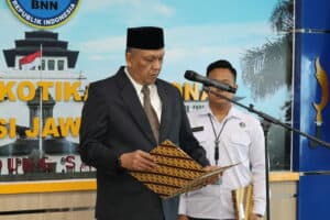 PELANTIKAN DAN PENGAMBILAN SUMPAH JABATAN PEJABAT PENGAWAS DAN PPPK DI LINGKUNGAN BNN PROVINSI JAWA BARAT