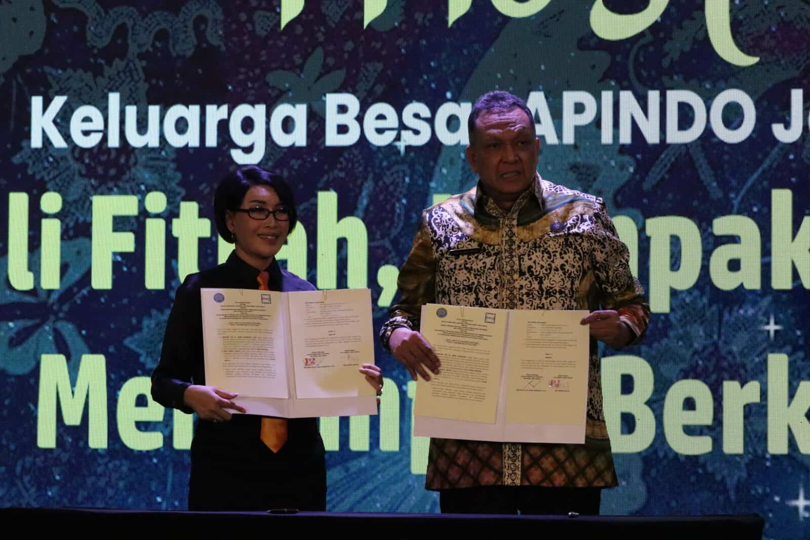 Kolaborasi Strategis MoU Antara BNNP Jawa Barat Dengan DPP APINDO Jawa Barat