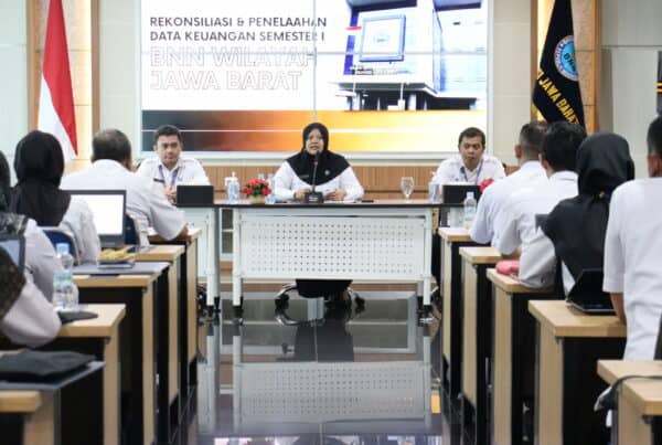 REKONSILIASI DAN PENELAAHAN DATA KEUANGAN SEMESTER I BNNP JAWA BARAT UPAYA WUJUDKAN DATA LAPORAN KEUANGAN YANG AKURAT, TRANSPARAN, AKUNTABEL DAN TEPAT WAKTU