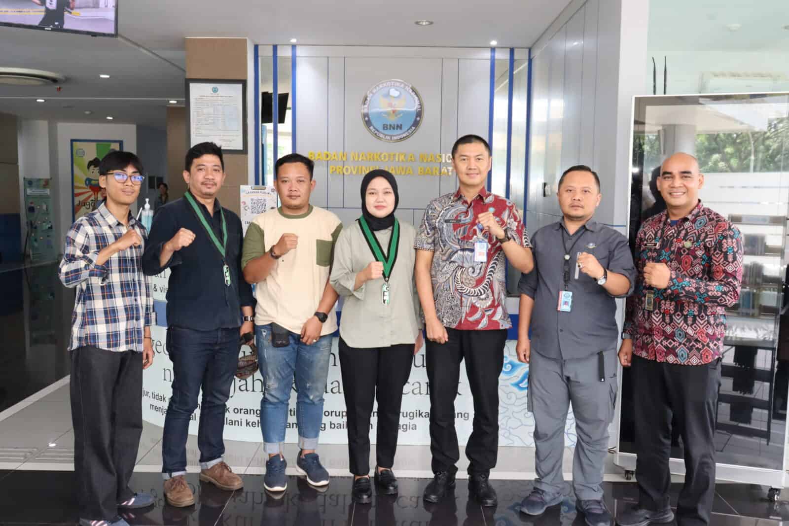 KUNJUNGI BNNP JAWA BARAT, BADKO HMI JABAR KOMITMEN DUKUNG PERANGI PENYALAHGUNAAN DAN PEREDARAN GELAP NARKOTIKA