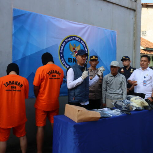 BADAN NARKOTIKA NASIONAL (BNN) PROVINSI JAWA BARAT KEMBALI BERHASIL MENGUNGKA